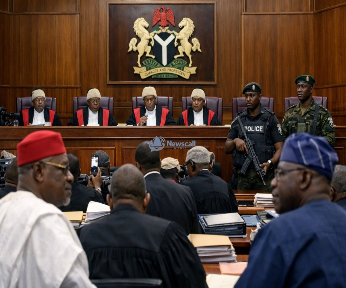 Nigeria’s Political Crisis (ADC Leadership Battle) Nigeria’s Democracy Tested as Supreme Court Showdown and Treason Trials Deepen Political Turmoil