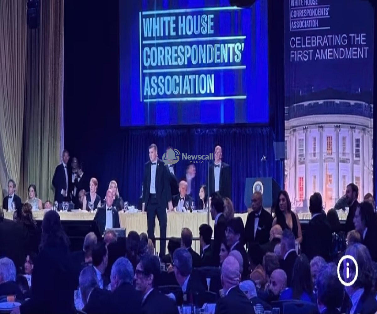 CHAOS AS TRUMP HASTENED AWAY  FROM WASHINGTON PRESTIGIOUS DINNER AFTER GUNSHOTS