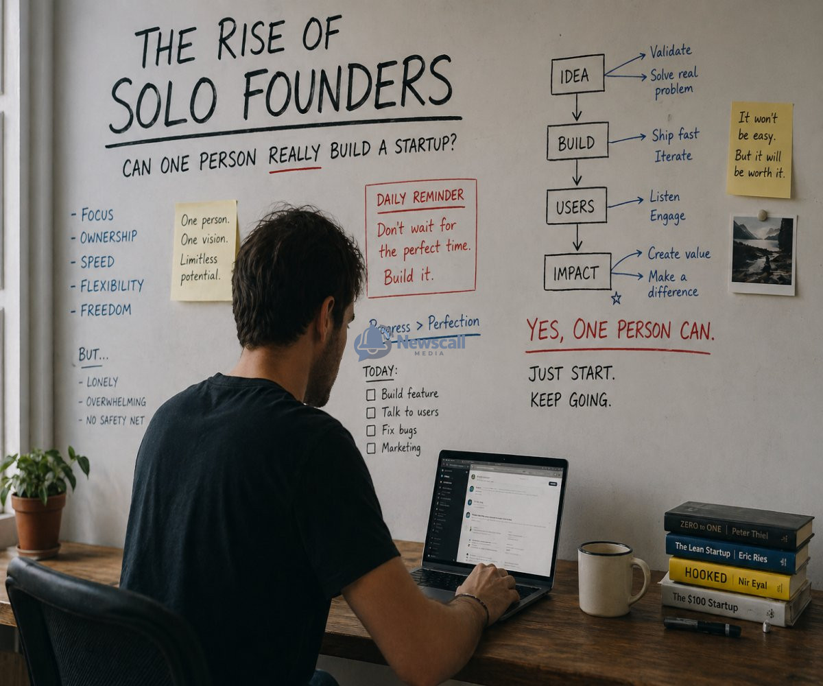 The Rise of Solo Founders: Can One Person Really Build a Startup?