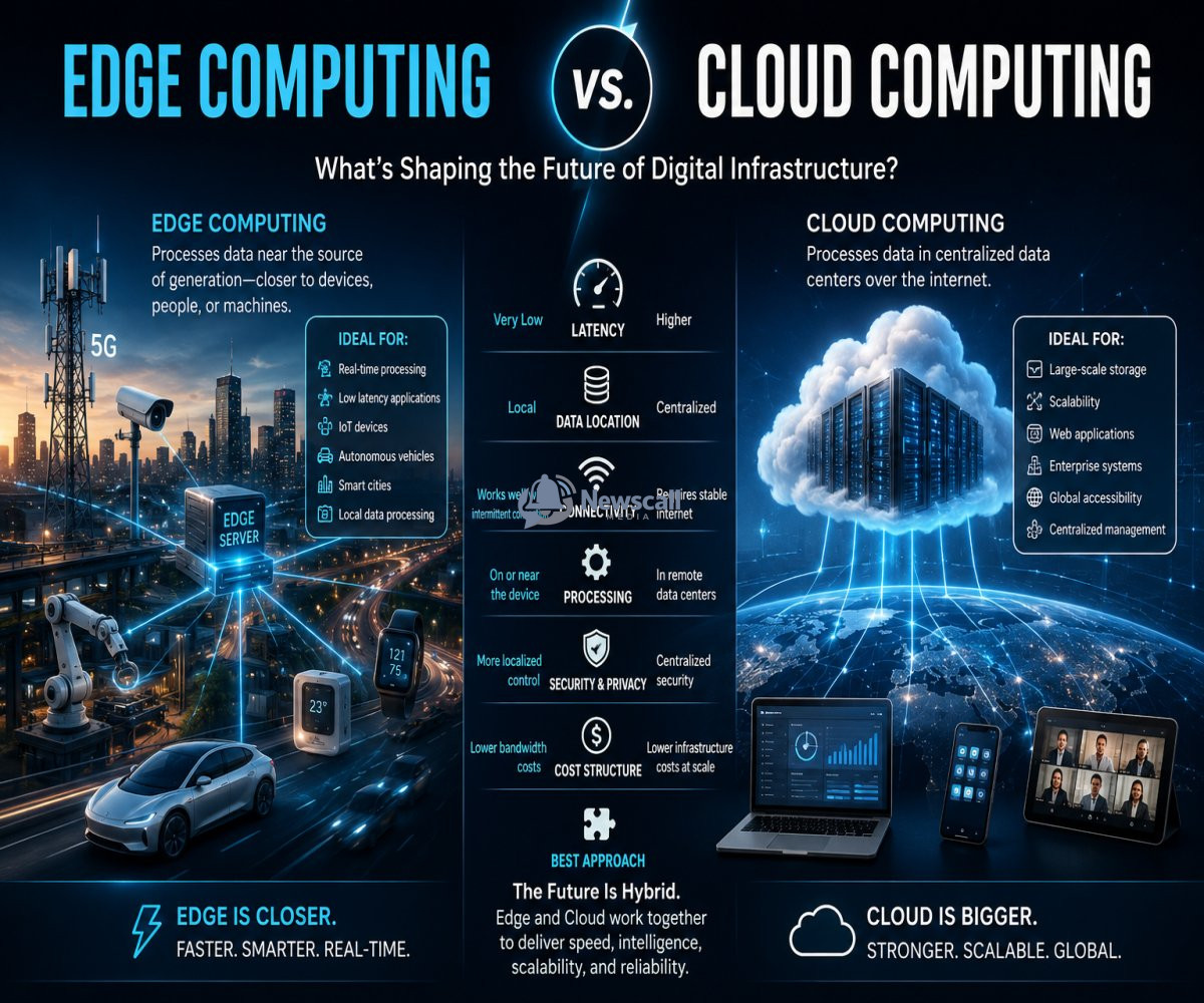 Edge Computing vs. Cloud Computing: What’s Shaping the Future of Digital Infrastructure?