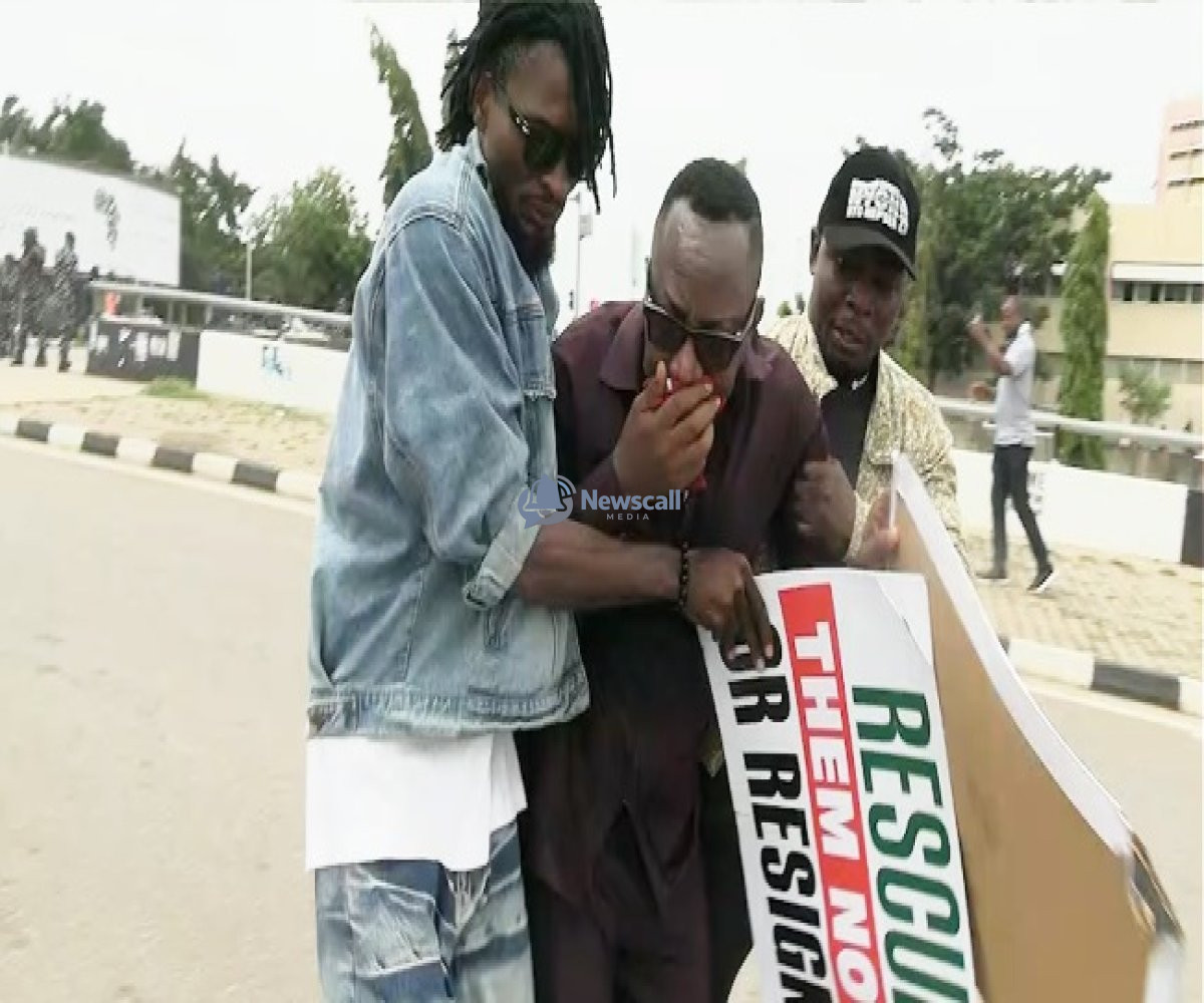 “We Couldn’t Breathe”: Police Fire Tear Gas at Sowore and Other Protesters on Democracy Day.