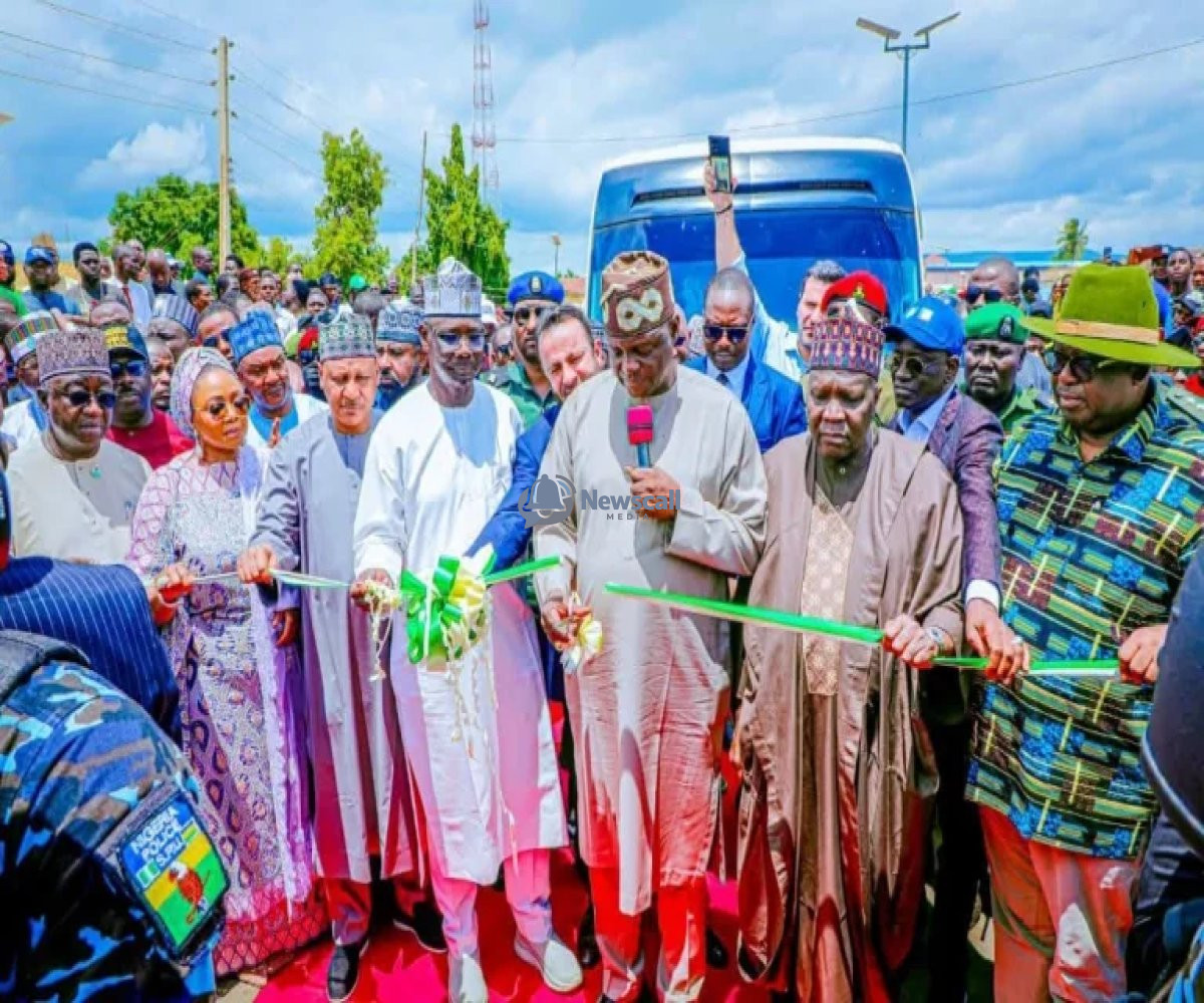 Tinubu Inaugurates Major Akwanga Urban Renewal Projects, Flags Off 700km Superhighway as Nasarawa Boasts Infrastructure Development.