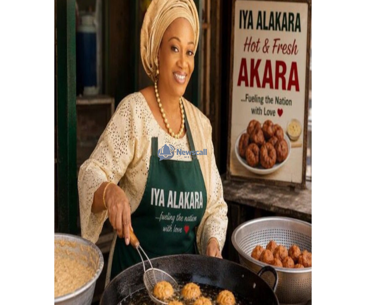 "You've Got to Be Kidding Me": Nigerians Blast Presidency Over AI Image of First Lady Selling Akara.