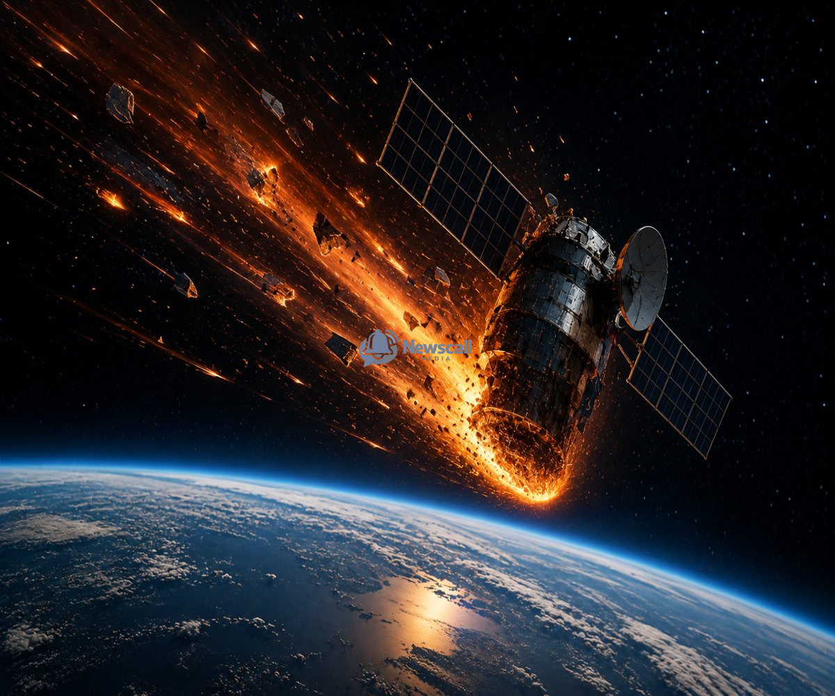 How Dead Satellites Find Their Way Back To Earth