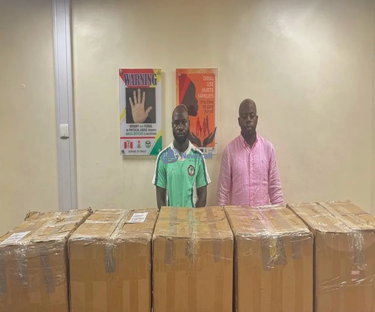 NDLEA Smashes N39 Billion Cocaine Ring, Nabs Social Media Influencer at Airport.